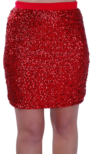 Womens Sequined Pencil Mini Short Sparkle Shimmer Ladies Skirt EYECATCH.COM