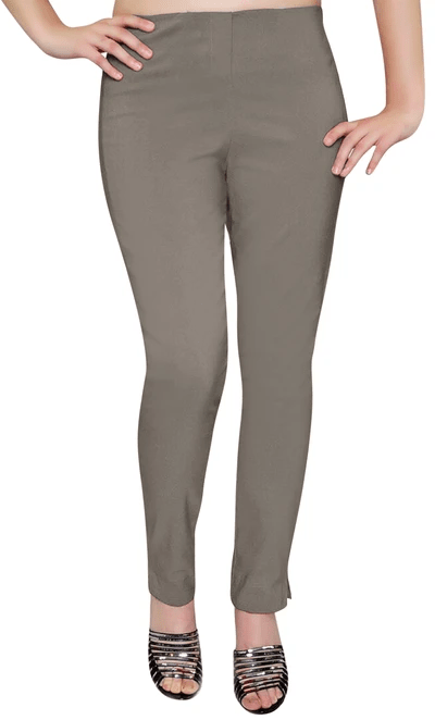 Buy Eye Catch EyeCatch - Ladies Pull On Straight Smooth Super Stretch  Elasticated Trousers Womens Pants Beige Size 16 Online at  desertcartSeychelles